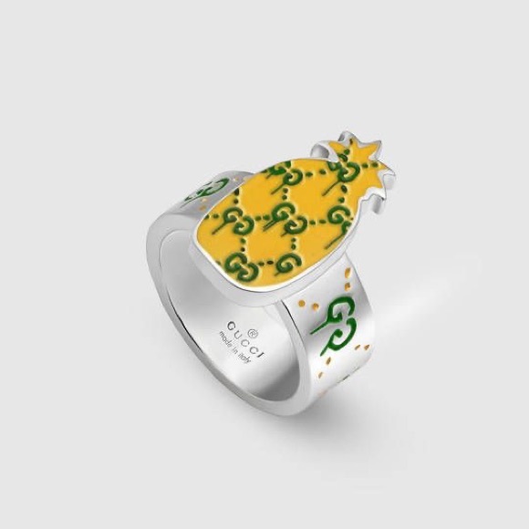gucci ghost pineapple ring
